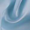 Powder Blue Solid Polyester Satin - Detail | Mood Fabrics